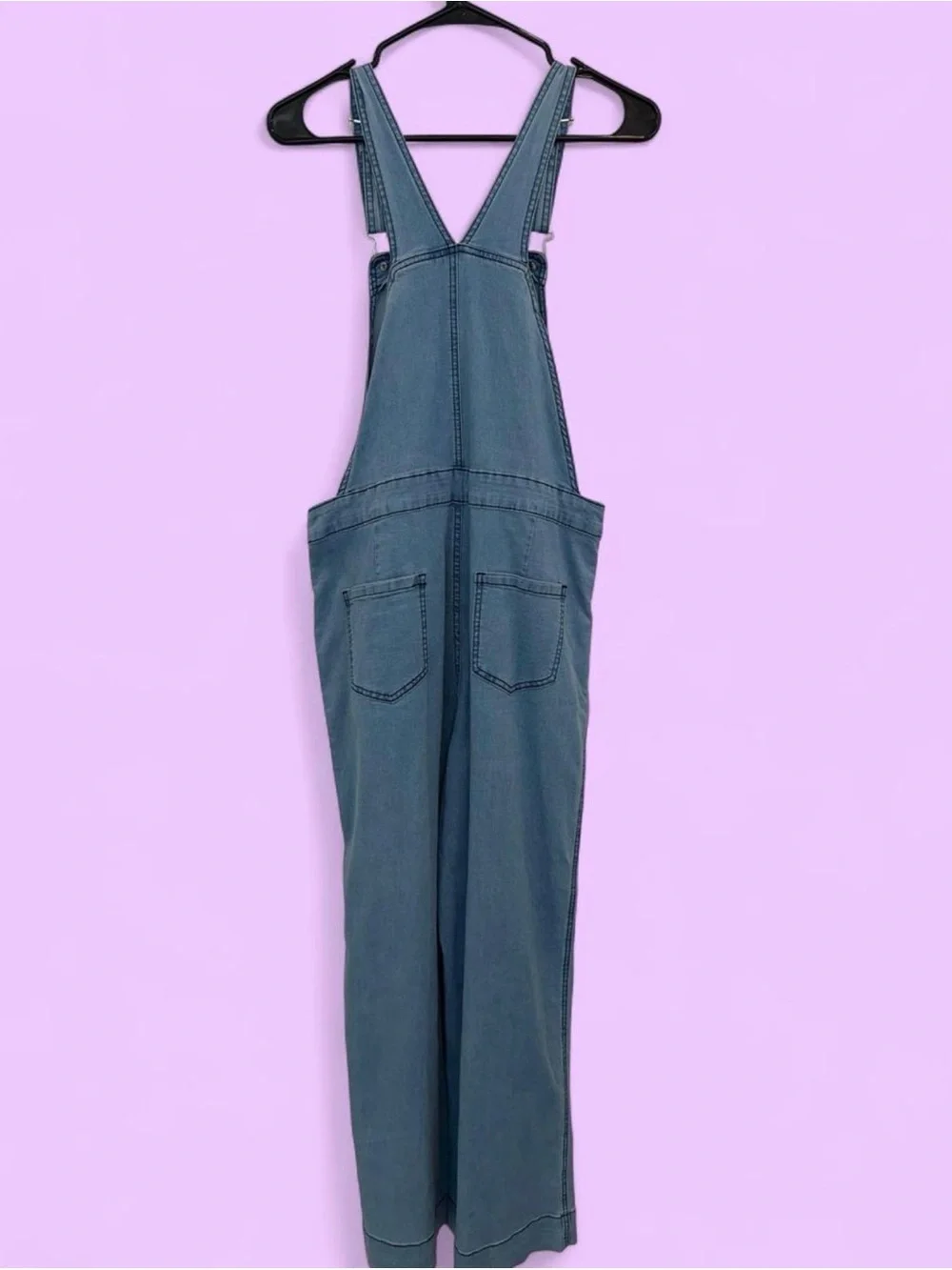 Light Blue Denim Women's Overalls Jeans